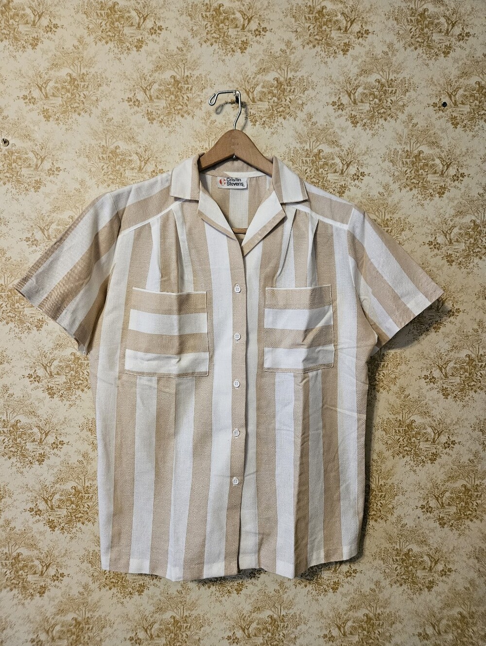 Vintage 80s Cristin Stevens Button-down Shirt
